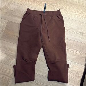 Lululemon Athletica Brown Sweatpants Relaxed Fit Joggers